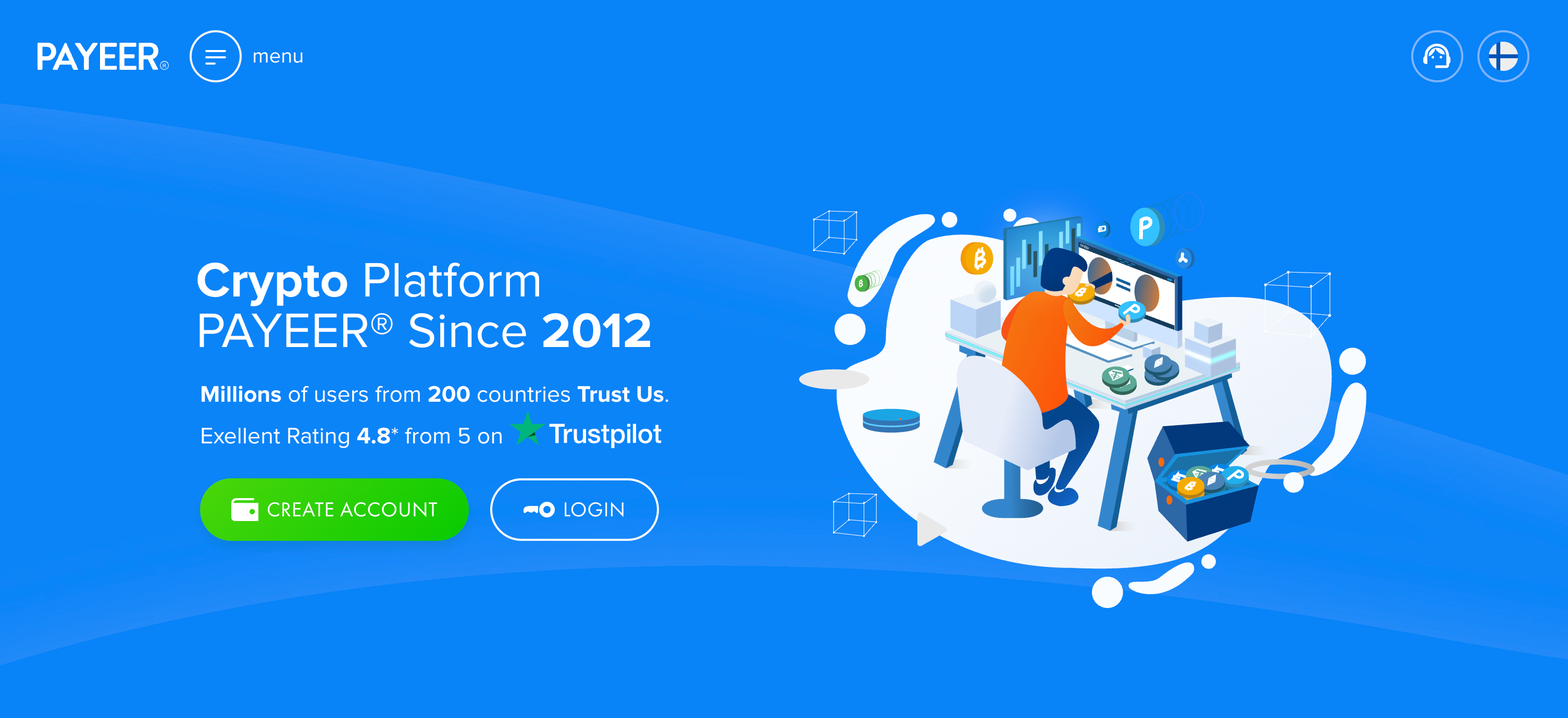 Скриншот Payeer